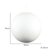 Zander Lighting Parghelia Metal Pendant Light