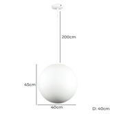 Zander Lighting Parghelia Metal Pendant Light