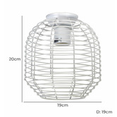 Zander Lighting Ancona Metal Ceiling Light Shade