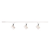 Zander Lighting Alder Aluminium 3 Lamp LED Track Light