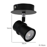 Zander Lighting Modena Metal Adjustable Spotlight