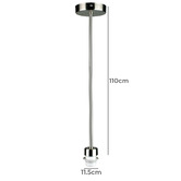 Zander Lighting Lazio Metal Pendant Light