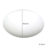 Zander Lighting Proto 29cm Acrylic Motion Sensor LED Oyster Light
