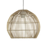 Zander Lighting Policoro Rattan Pendant Light