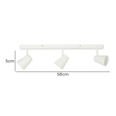 Zander Lighting Rondell Metal 3-Light Bar Spotlight