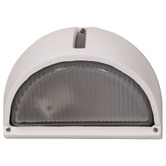 Zander Lighting White Cori Metal Bunker Light