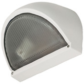 Zander Lighting White Cori Metal Bunker Light