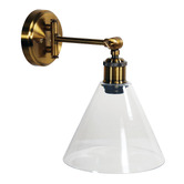 Zander Lighting Ayrton Metal Swivel Armed Wall Sconce