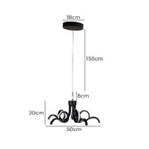 Zander Lighting Sprague 28W LED Pendant Light
