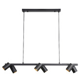 Zander Lighting Parker Steel 6 Light Pendant