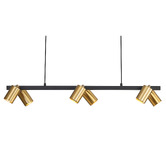 Zander Lighting Parker Steel 6 Light Pendant