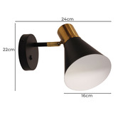 Zander Lighting Halle Wall Sconce