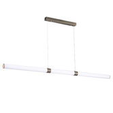 Zander Lighting Nikita Steel LED Linear Pendant Light