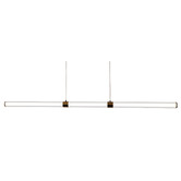 Zander Lighting Nikita Steel LED Linear Pendant Light