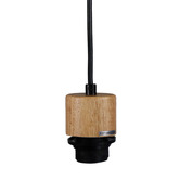 Zander Lighting Olga Pine Wood Suspension Cord
