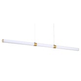 Zander Lighting Nikita Steel LED Linear Pendant Light