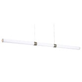 Zander Lighting Nikita Steel LED Linear Pendant Light