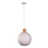 Zander Lighting Lee Pine Wood Pendant Light