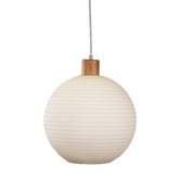 Zander Lighting Lee Pine Wood Pendant Light