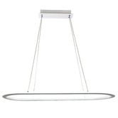 Zander Lighting Belmonte Aluminium Oval LED Pendant Light