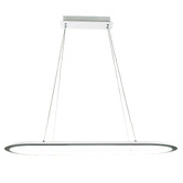 Zander Lighting Belmonte Aluminium Oval LED Pendant Light