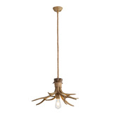 Zander Lighting Tucker Antler Polyresin Pendant Light