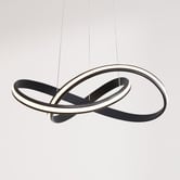 Zander Lighting Ruth Abstract Aluminium LED Pendant Light