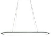 Zander Lighting Belmonte Aluminium Oval LED Pendant Light