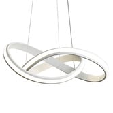 Zander Lighting Ruth Abstract Aluminium LED Pendant Light