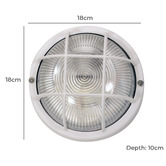 Zander Lighting Beatrix Outdoor Bulkhead Light