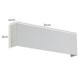 Zander Lighting Holder Steel LED Wall Light