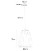 Zander Lighting Rhianna Steel Pendant Light