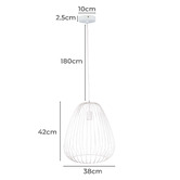 Zander Lighting Rhianna Steel Pendant Light