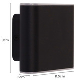 Zander Lighting Jenkins LED Outdoor Wall Light