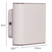 Zander Lighting Jenkins LED Outdoor Wall Light