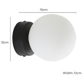 Zander Lighting Morgan Steel Vanity Light