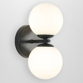 Zander Lighting Lara Steel 2 Light Wall Sconce