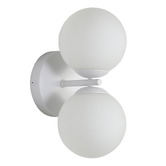 Zander Lighting Lara Steel 2 Light Wall Sconce