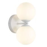 Zander Lighting Lara Steel 2 Light Wall Sconce