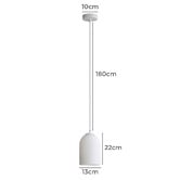 Zander Lighting Aiden Steel Pendant Light