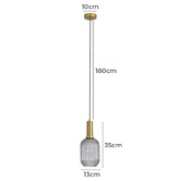 Zander Lighting Rivas Pendant Light
