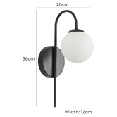 Zander Lighting Horton 4W Wall Light