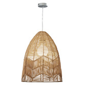 Zander Lighting Tanah Rattan Pendant Light