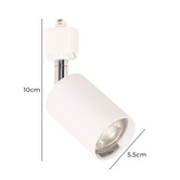 Zander Lighting Parker Steel Swivle Track Light
