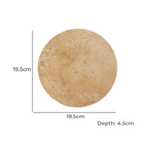 Zander Lighting Mathilda Travertine LED Wall Sconce