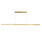 Zander Lighting Belmonte Metal Tri-Colour LED Linear Pendant Light