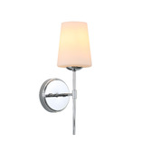 Zander Lighting Elihu Frosted Glass Wall Sconce
