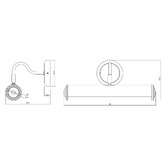 Zander Lighting Rocca Steel Gooseneck Picture Wall Light