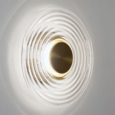 Zander Lighting Muncie Brass LED Wall Sconce