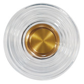 Zander Lighting Muncie Brass LED Wall Sconce